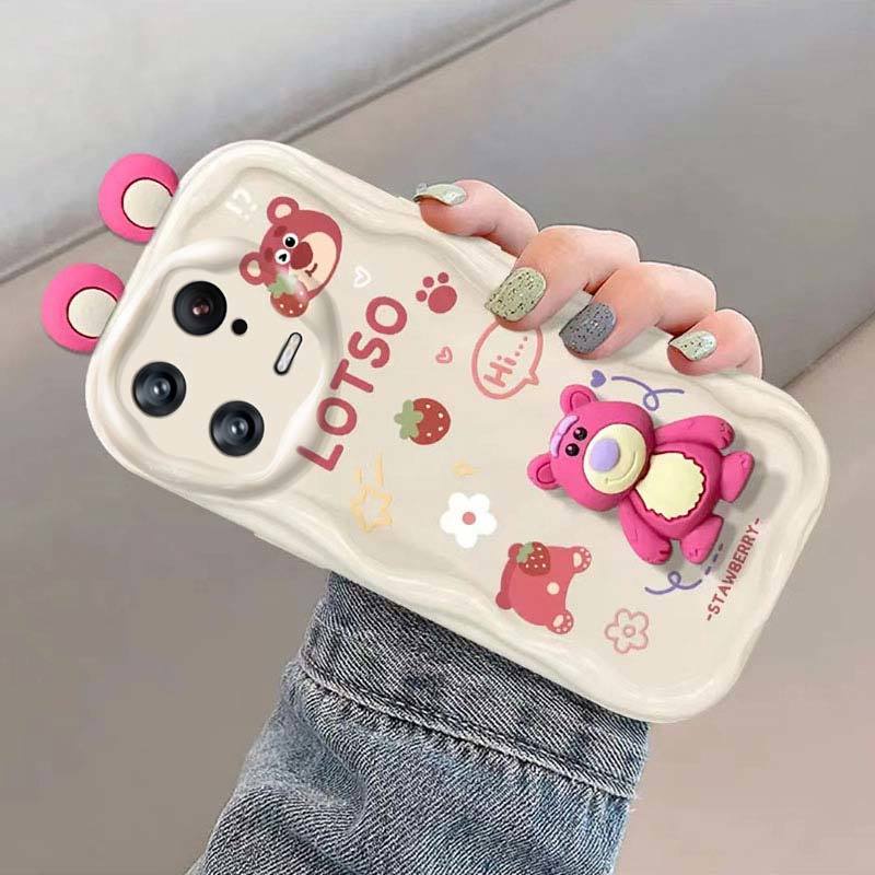 Ôp Điện Thoại Silicon Dẻo Kèm Búp Bê Và Búp Bê Dễ Thương Cho xiaomi 11 pro 11 lite 12 pro 12 lite 13 pro 13 lite 11 12 13 4g 5g Ốp