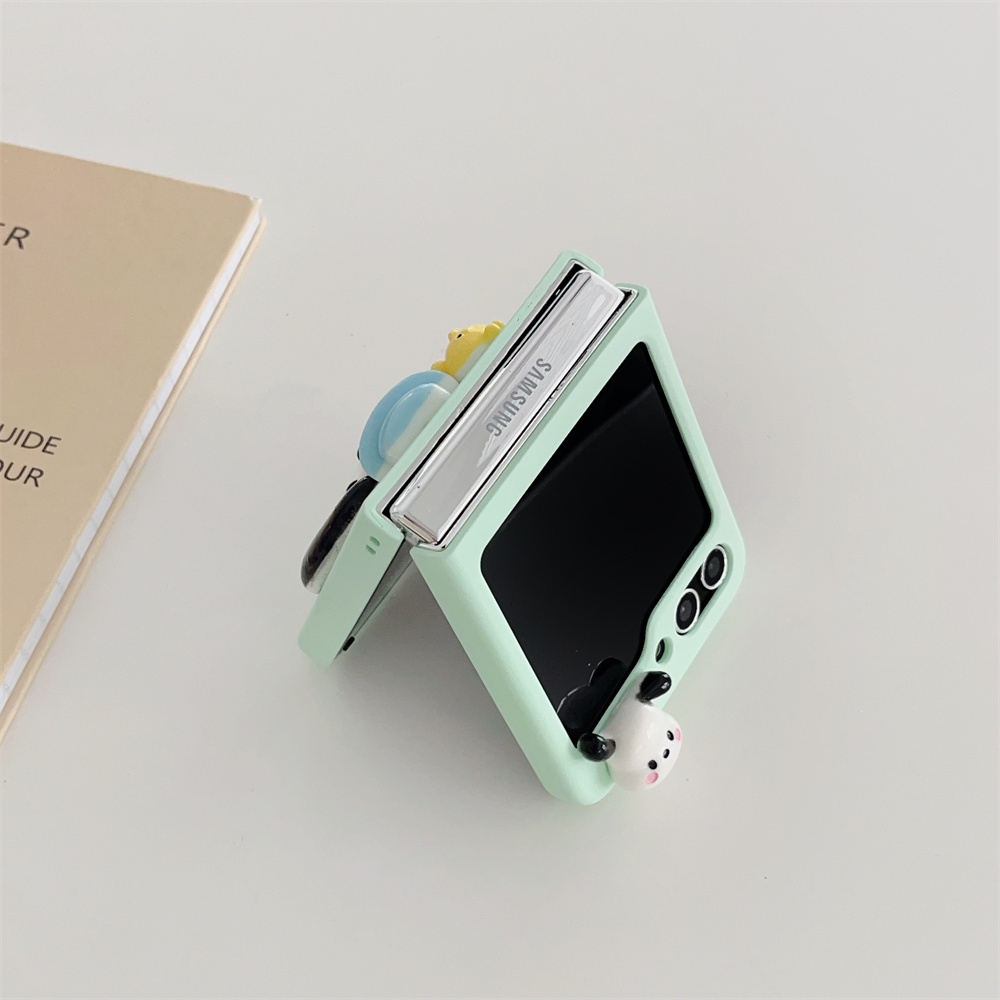 Sanrio Ốp Điện Thoại tpu Mềm Có Dây Đeo Tay Cho samsung galaxy z flip 3 4 5 z flip4 z flip5 z flip3