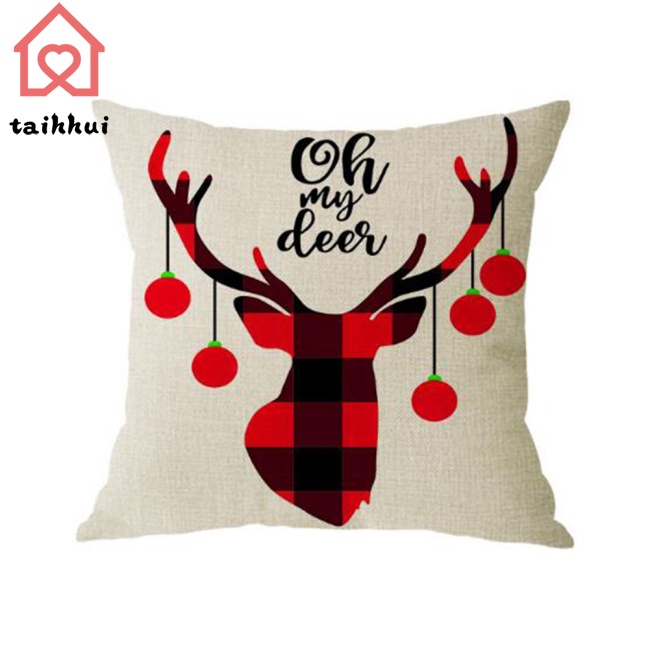 Hot Vỏ Gối Hình Vuông 45 * 45cm Có Dây Kéo