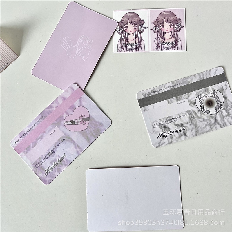 Thiệp In Hình Ngôi Sao Nhỏ Nhắn 3 inch Phong Cách Hàn Quốc Xinh Xắn Thẻ