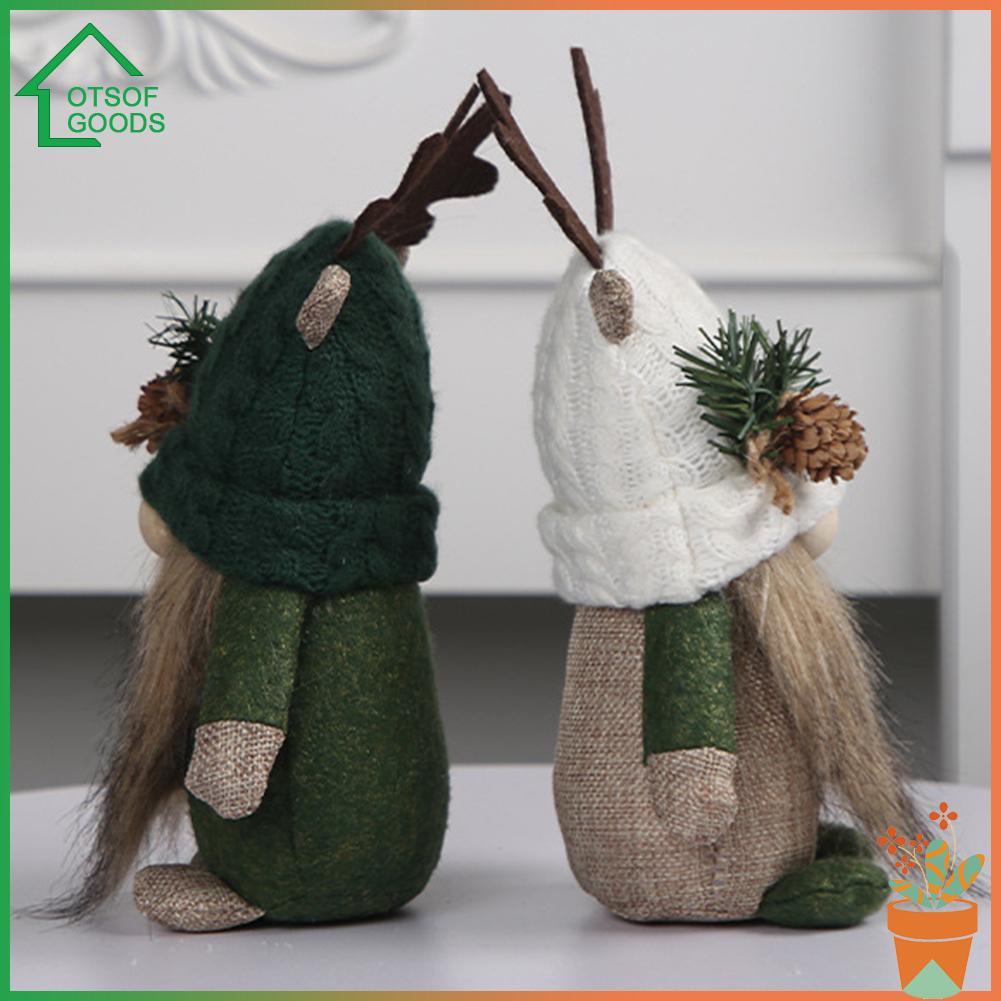 ✿ Túi Xách Nhiều Ngăn Tiện Dụng Thời Trang ✿ Sừng Hươu Đan Len Trang Trí Bàn Làm Việc Cho Dịp Giáng Sinh Năm Mới