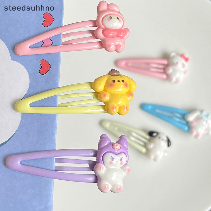 Steedsu Kẹp Tóc Ngọt Ngào Đáng Yêu Bằng acrylic Cho Bé Gái hhno