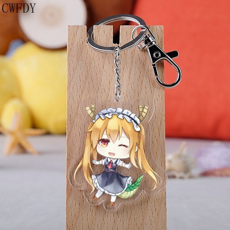 Móc khóa Arcylic Kobayashi San Chi No Maid Dragon Hầu gái rồng nhà Kobayashi chibi cute dễ thương