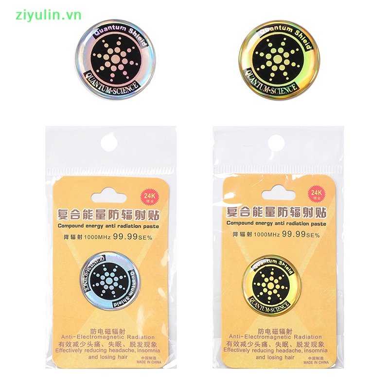 Miếng Dán Chống Bức Xạ Hình Tròn Thông Dụng Cho Điện Thoại / Máy Tính