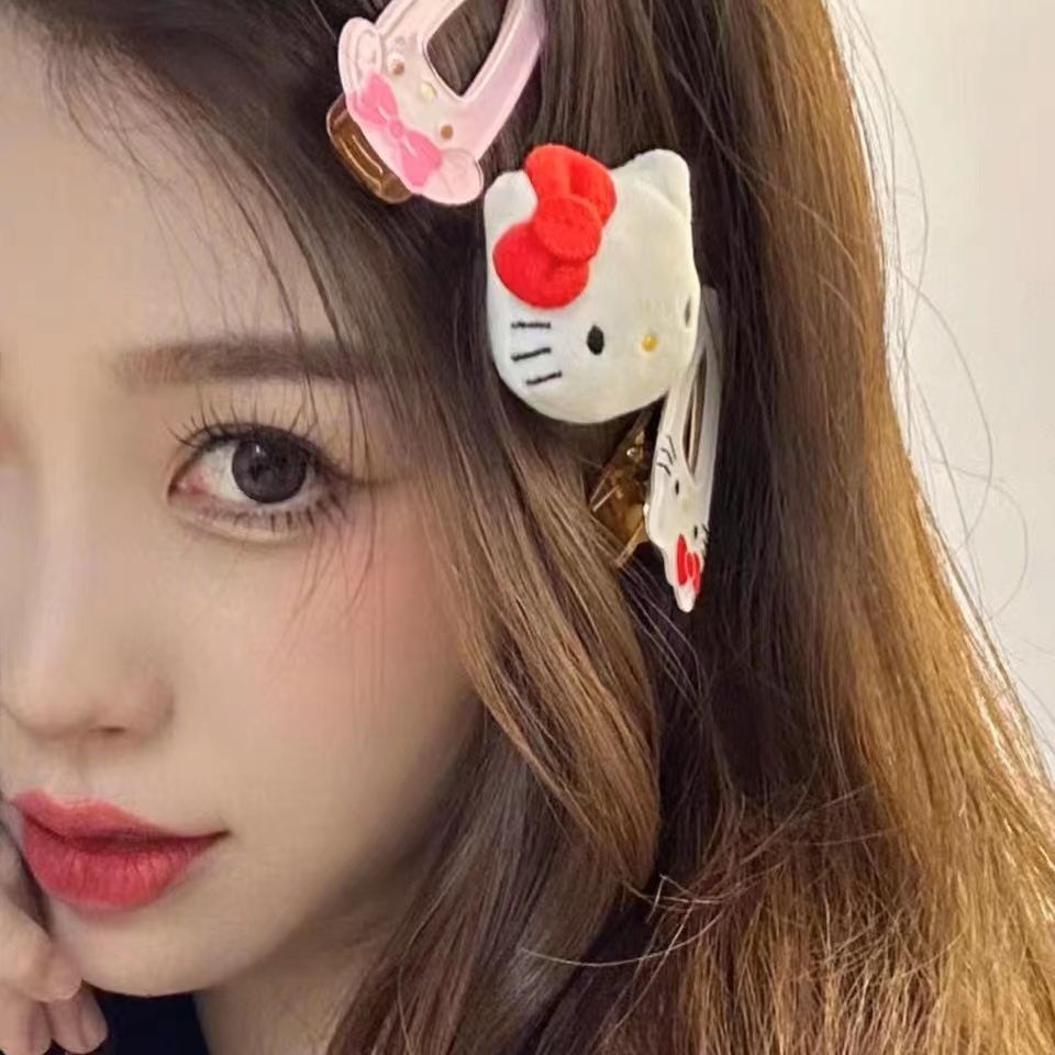 Kẹp Tóc bb Hình Mèo Dễ Thương Phong Cách Ngọt Ngào Cho Nữ Sinh Và Học Sinh