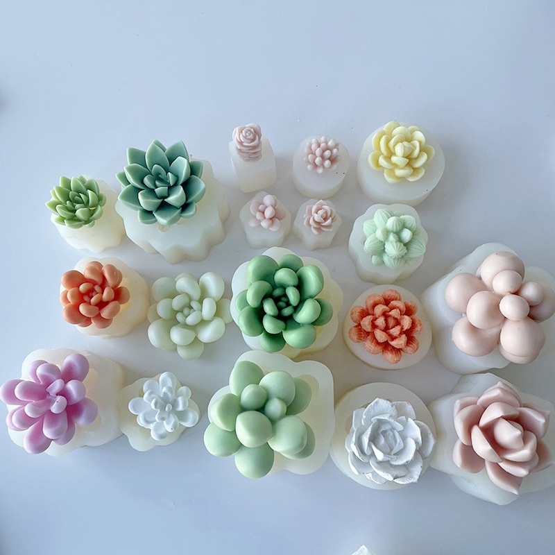 Khuôn silicone Làm Nến Thơm handmade Sáng Tạo