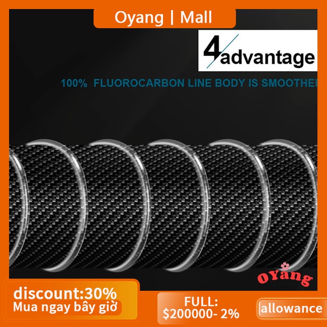 Oyang Cuộn Dây Câu Cá 120m 4.13-34.32lb Bằng Sợi carbon Siêu Bền