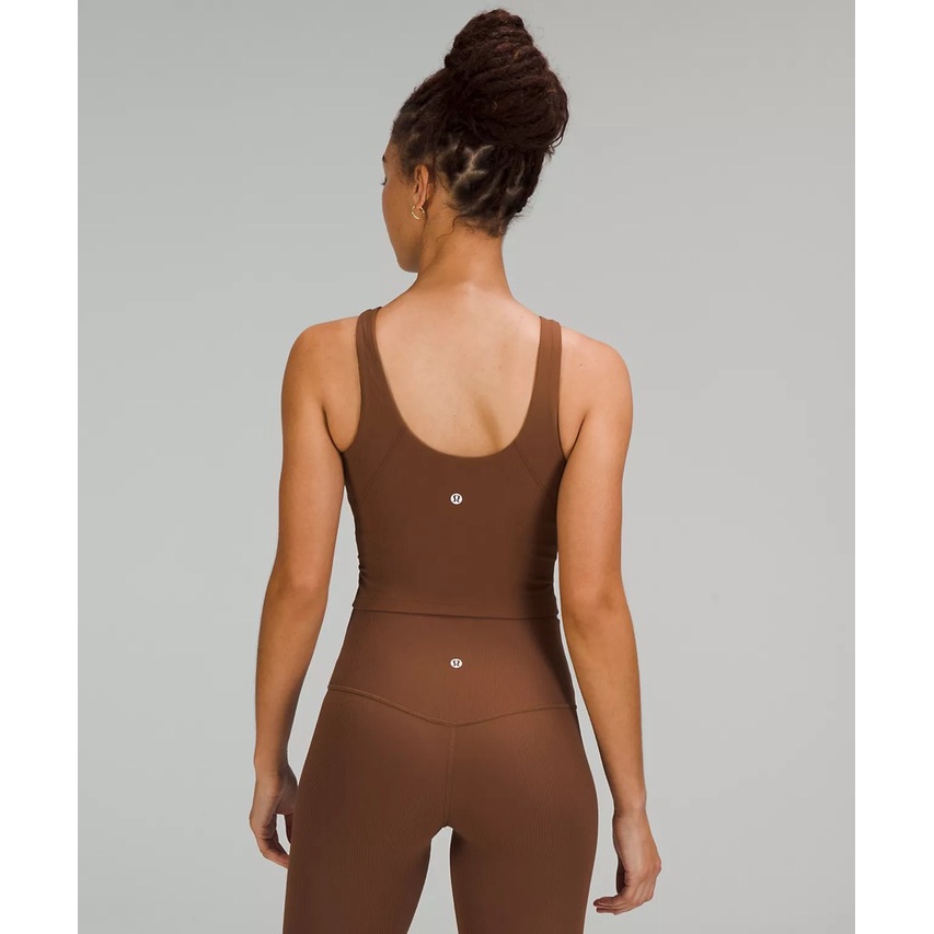 Áo Lulu Align Ribbed High-Neck Tank Áo thể thao yoga, gym, pilates