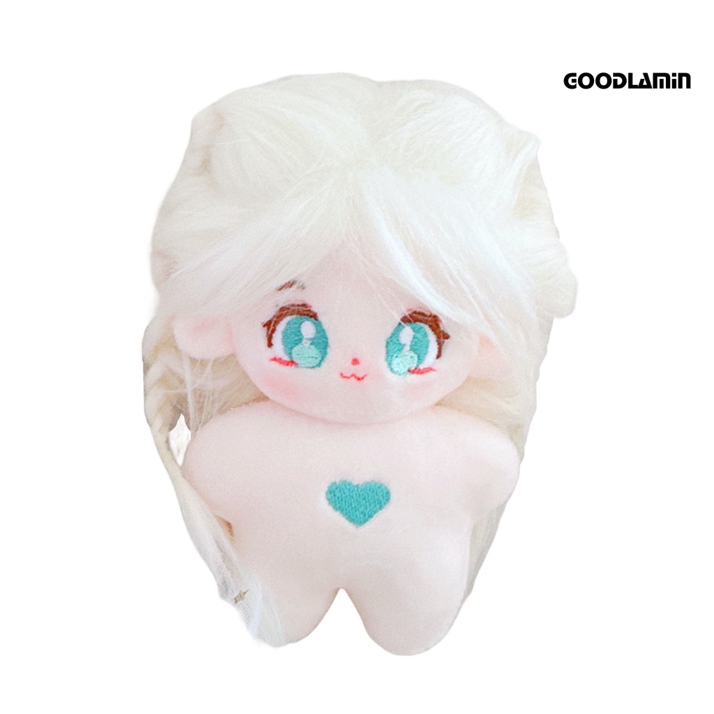 Goodlarxx Búp Bê Vải cotton 10cm Hình Cô Gái Mắt To Dễ Thương
