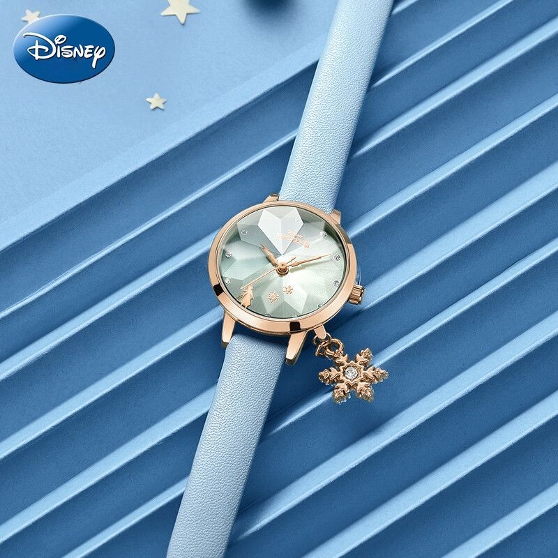 Disney Đồng Hồ quartz Chống Thấm Nước Hình Băng Và Tuyết odyssey Thời Trang Cho Nữ - Thiết Kế Độc Đáo Cho Nữ Sinh Trung Học
