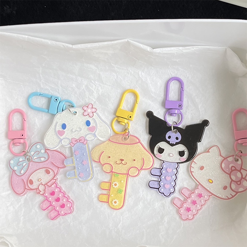 Móc Khóa Hình sanrio melody Cún Kumamon Hoạt Hình Dễ Thương