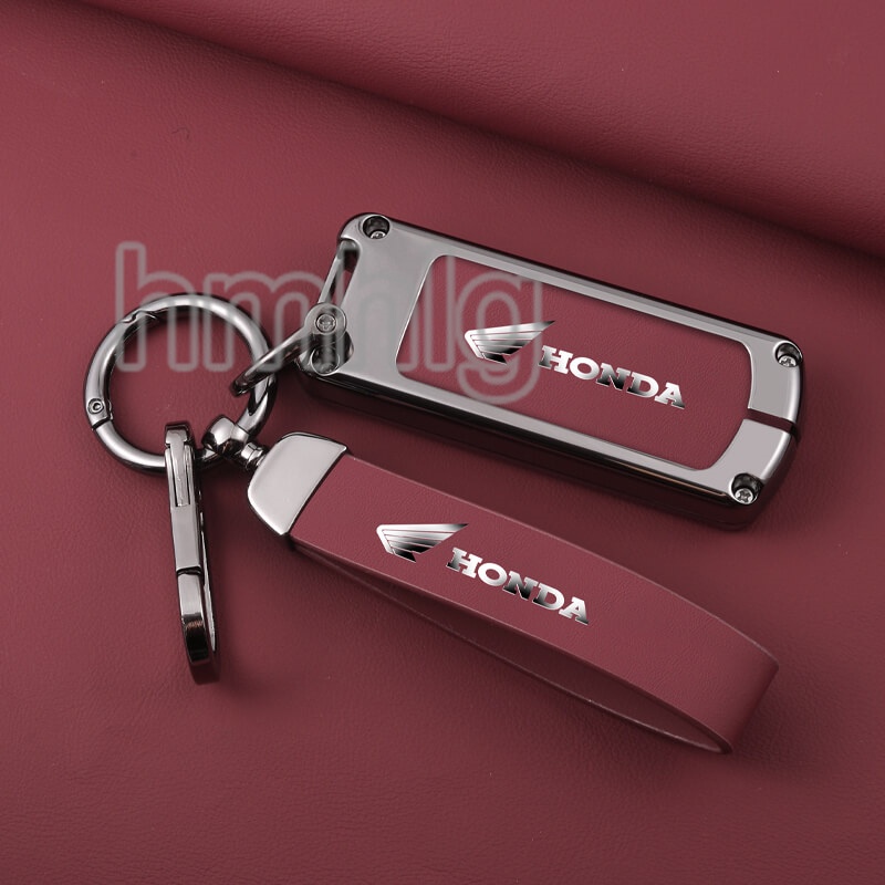 Móc Khóa Bằng Da Và Hợp Kim Kẽm Cho Xe honda adv 150 / pcx150 / forza 300 / rs 150