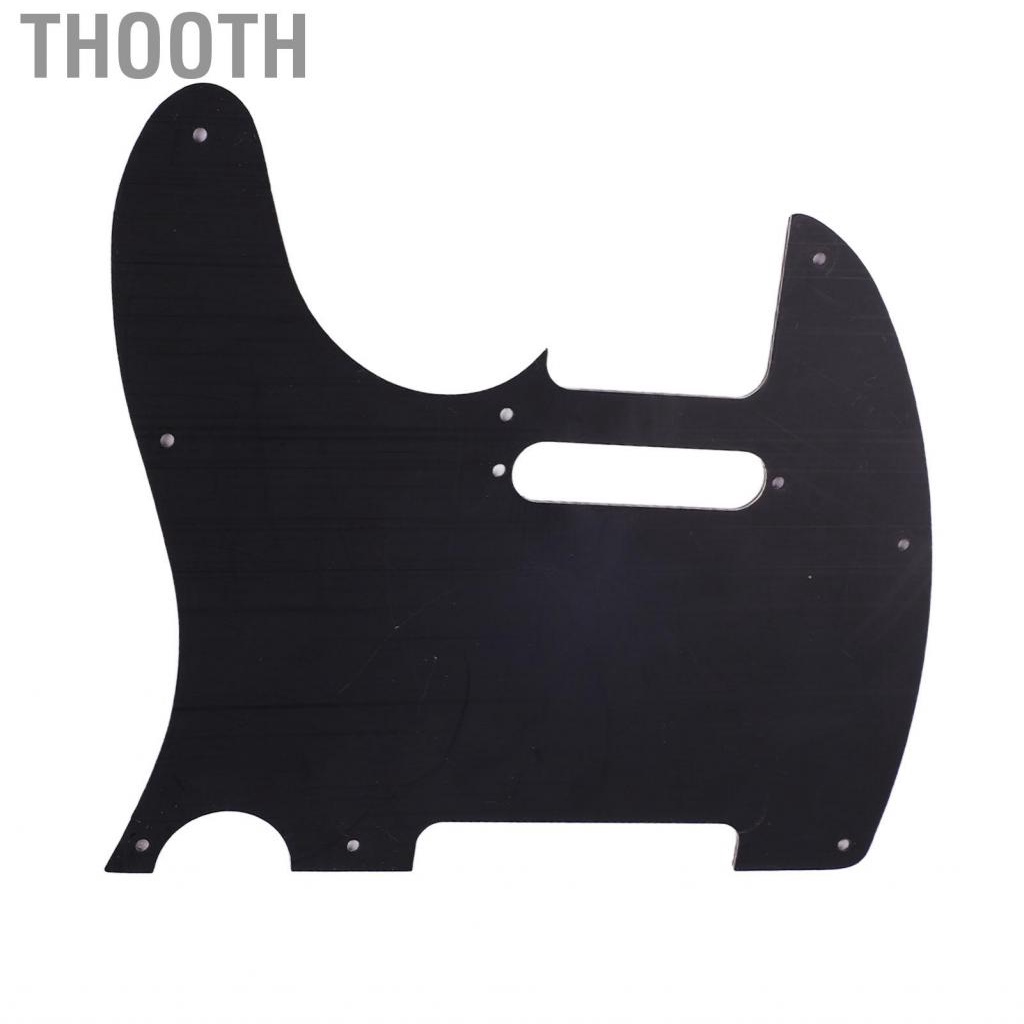 Thooth Guitar Pickguard Thay thế vết xước điện cho Telecaster HR6