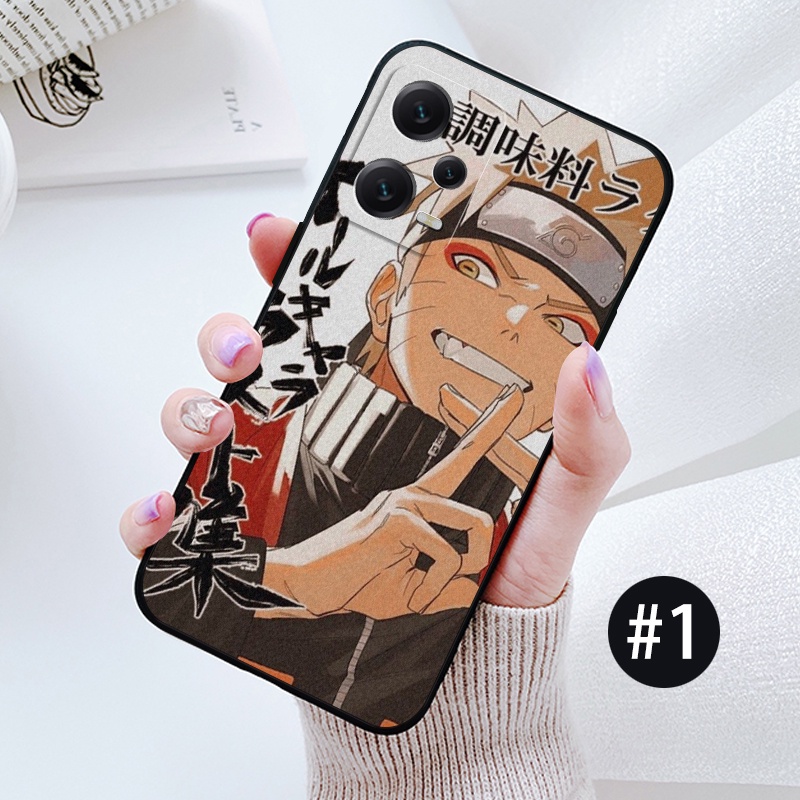Xiaomi 13 12 11 10T 11T 12T Lite PRO 4g 5G Naruto Payne Yuzhi wave spot Matte Straight Casing Soft Case