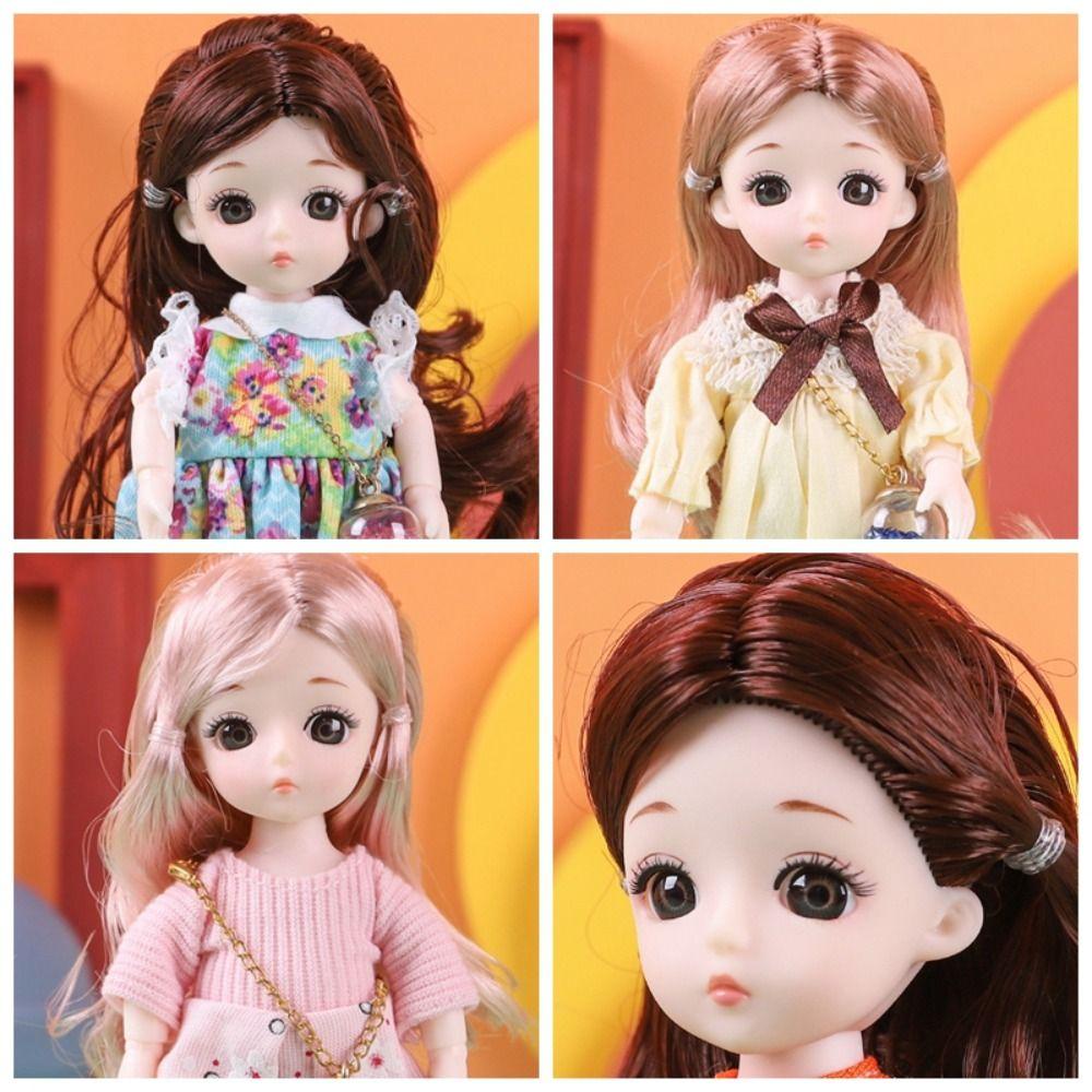 Búp Bê mmluck Mắt Khói Có Thể Tháo Rời 13 Khớp Nối Dễ Thương diy