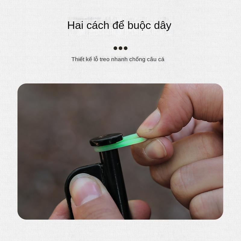 Vòng silicone Dạ Quang Cảnh Báo Ban Đêm Đa Năng Hình Chữ o Cho Lều Trại