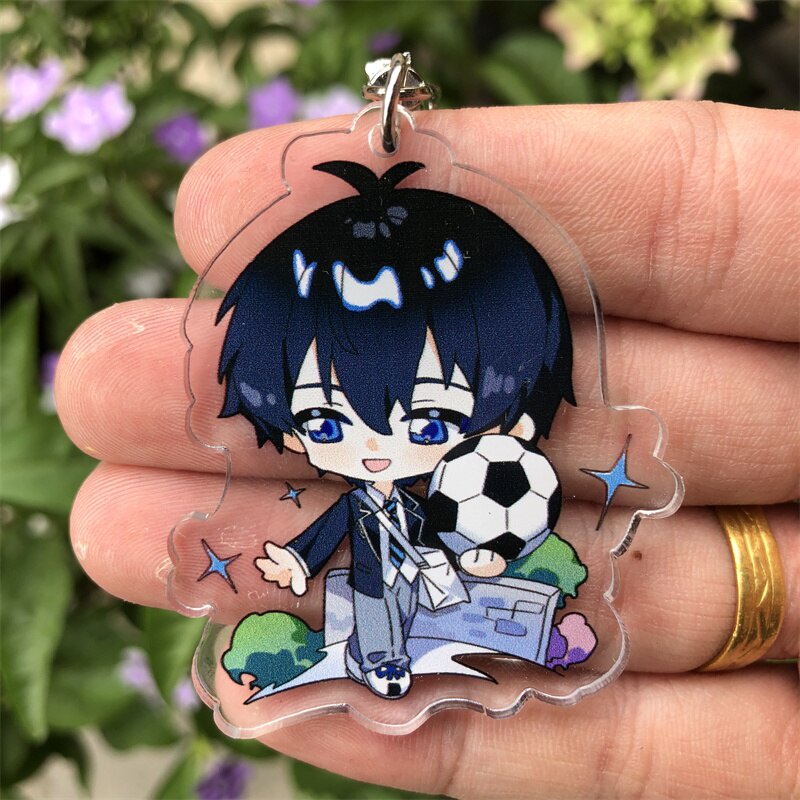 Móc khoá BLUE LOCK Isagi Yoichi Seishiro Nagi Cosplay Keychain Anime Manga Nhật Bản Phụ Kiện Trang Trí tri decor