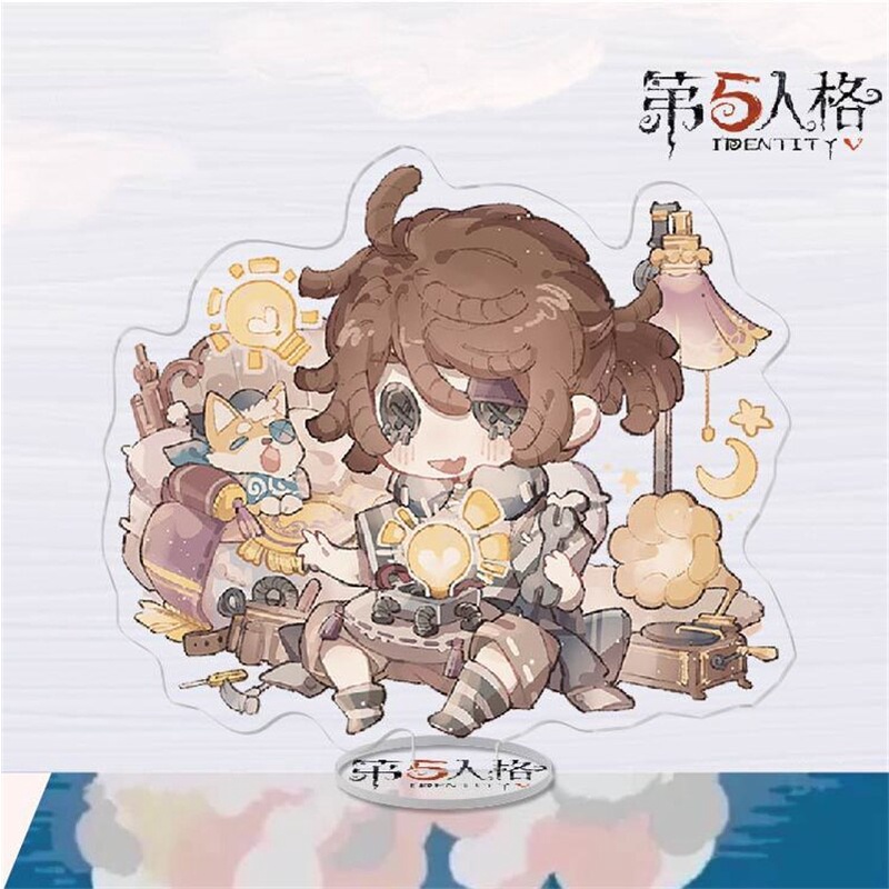 Mô hình Standee Game Identity V Cartoon Gardener Doctor Painter Geisha để bàn tượng nhựa acrylic trong suốt