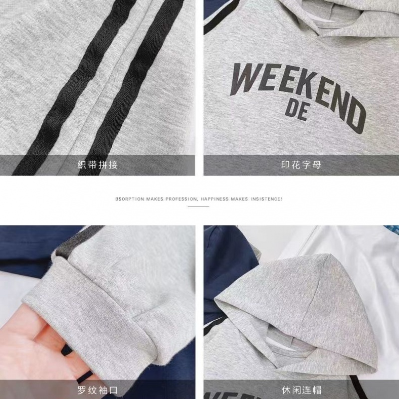 Áo Thun Tay Dài In Chữ Màu Sắc Tương Phản Phong Cách Thời Trang Xuân Thu Dành Cho Bé Gái