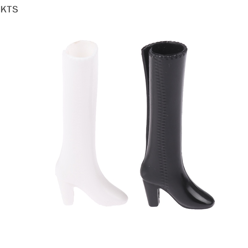 Kts Set 5 Đôi Giày Màu Trắng Đen Cho Búp Bê 30cm Tỉ Lệ 1 / 6