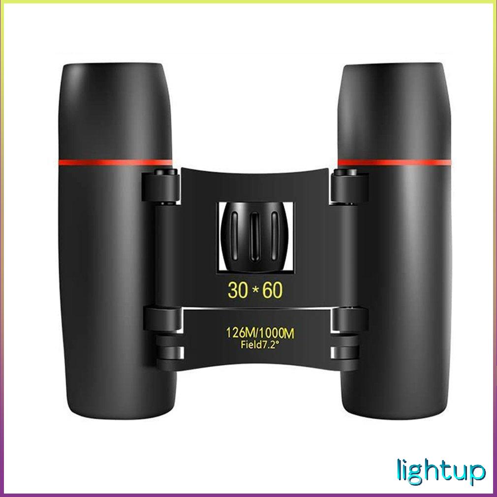 30*60 Binoculars Portable Pocket Foldable Waterproof Mountaineering Telescope