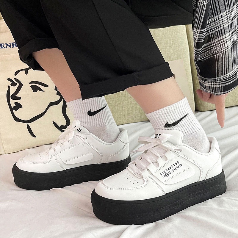 Giày Thể Thao Đế Dày Phong Cách harajuku Cá Tính