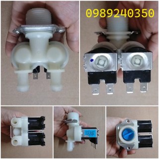 Van cấp nước đôi máy giặt Midea cửa trước, lồng ngang chính hãng