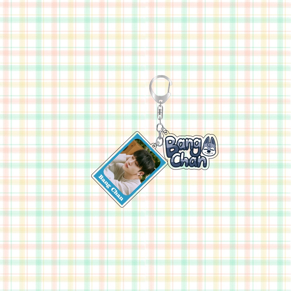 Móc Khóa Phong Cách kpop straykids skz felix han bang chan