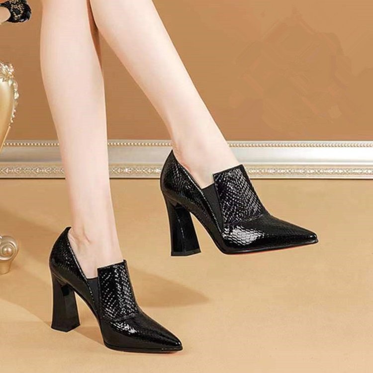 Thời Trang Giày Cao Gót Nữ Mũi Nhọn Đế Dày size 35-42