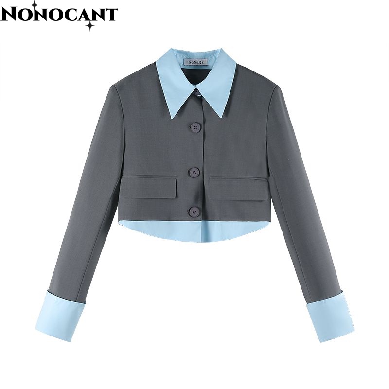 Nonocant áo khoác nữ blazer áo blazer nữ  Popular Chất lượng cao fashionable Phong cách WCS2392XW638Z230921