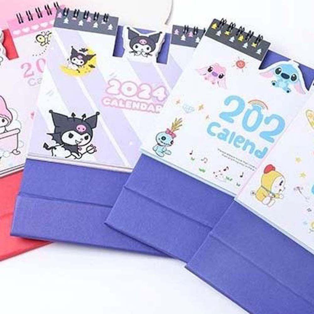 Lịch Để Bàn 2024 Họa Tiết Hoạt Hình doraemon Dễ Thương Dùng Làm Quà Tặng Cho Học Sinh / Văn Phòng