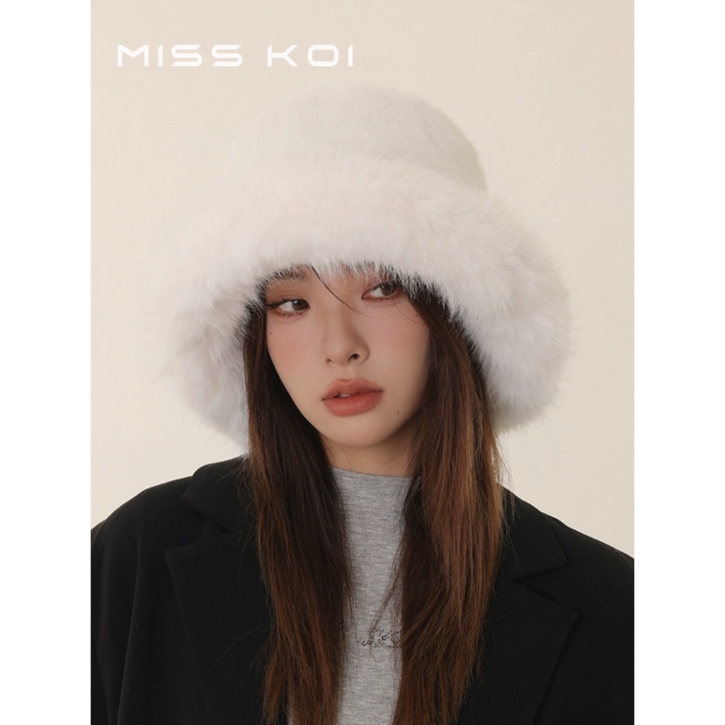 Mũ lông giả cao cấp giữ ấm tai thời trang thu đông cho nữ