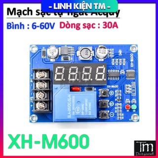 Mạch Bảo Vệ Sạc Tự Ngắt Acquy - Pin 6-60V 30A (HCW-M600)