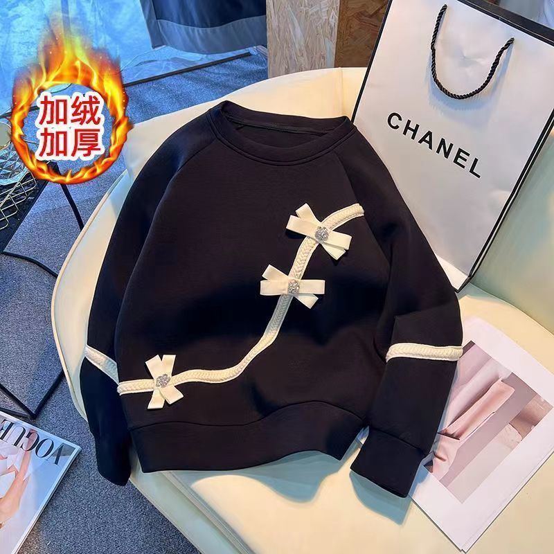 Áo Sweater Dáng Rộng Phong Cách Hàn Quốc Thời Trang Thu Đông Hàng Mới Dành Cho Bé Gái