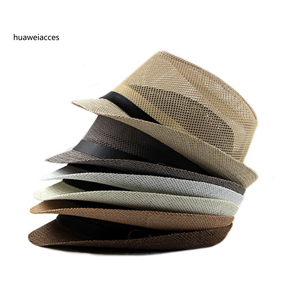 Mũ panama Phong Cách Anh Quốc Cổ Điển Nhìn Xuyên Thấu Cho Nam Và Nữ