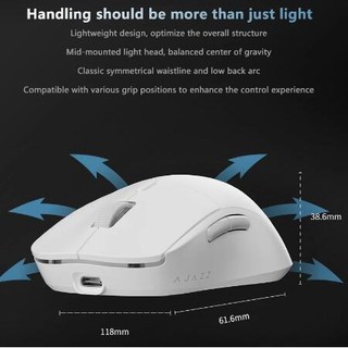 Ajazz AJ199 Dual mode wireless gaming mouse