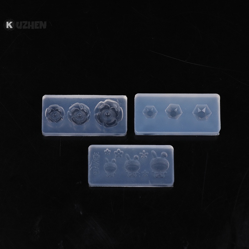 Khuôn silicone Hình Gấu / Bướm / Trái Tim 3d diy