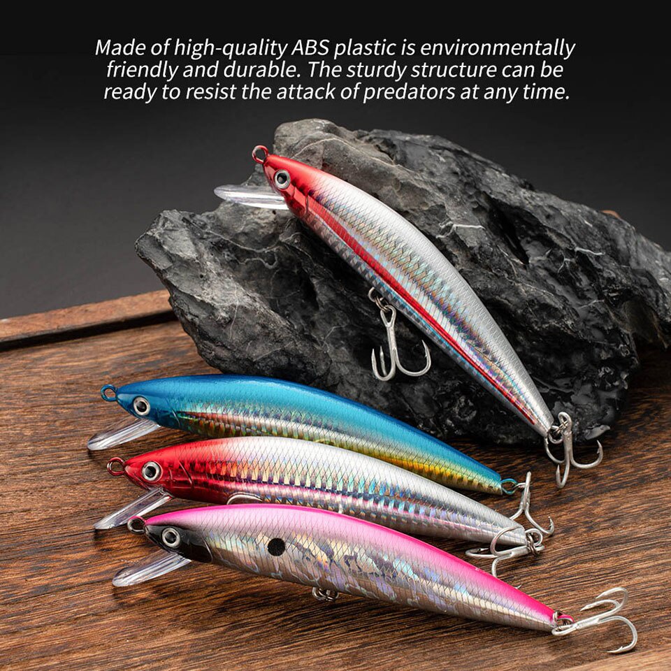 1 Mồi Câu Cá Nhân Tạo Cứng 13cm 40g 15cm 60g