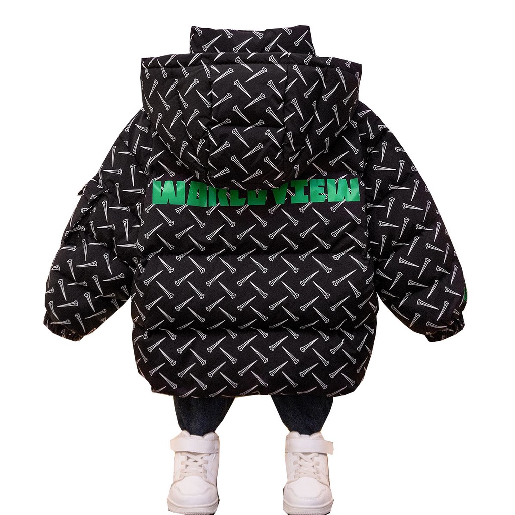 Áo Khoác Đệm cotton Dày Dặn Thời Trang Mùa Đông Cho Bé Trai