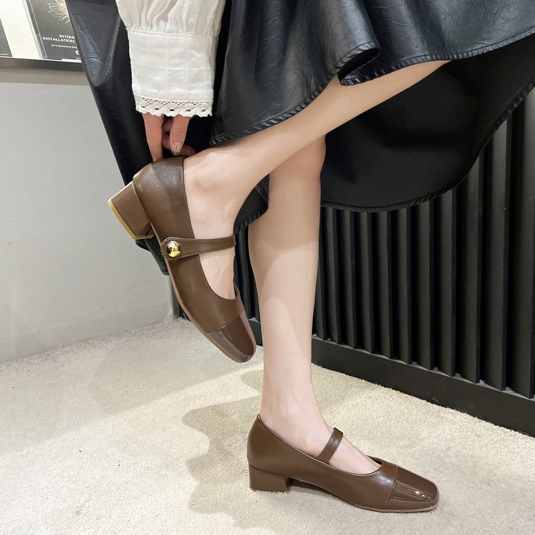 Giày Búp Bê Nữ Mũi Tròn Thời Trang Hàn