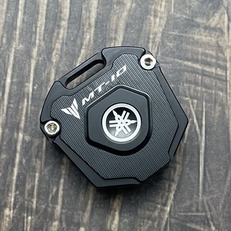 Yamaha MT-10 Motorcycle CNC Aluminum Alloy Key Cover Protective Case Key Strap