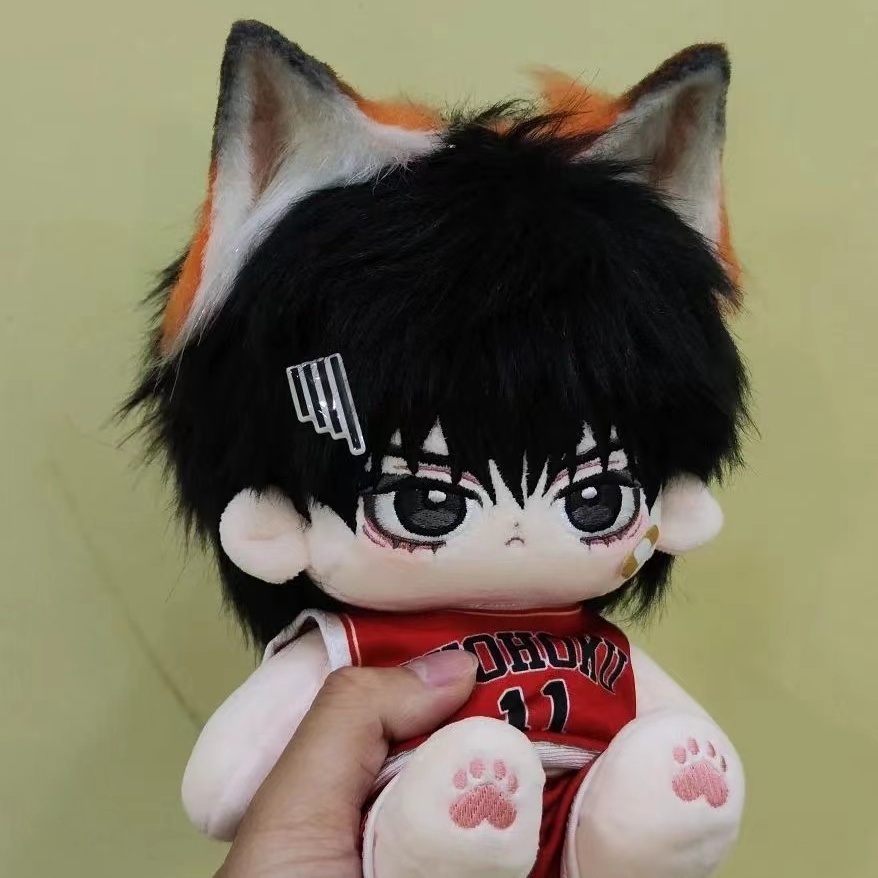 🌟🌠SLAM DUNK🌟🌠20 cm gấu bông SLAM DUNK nhân vật hoạt hình búp bê sang trọng nhồi bông SLAM DUNKSakuragi Hanamichi Rukawa Kaede nhân vật bông búp bê sang trọng