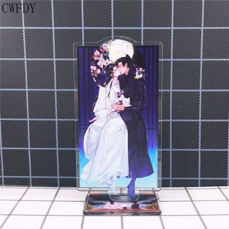 Mô hình Standee HUSKY VÀ SƯ TÔN MÈO TRẮNG CỦA HẮN BL đam mỹ Mặc Nhiên Sở Vãn Ninh Acrylic manhua trang trí trưng bày
