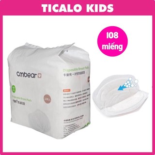 Thấm lót sữa Cmbear bịch 108 miếng