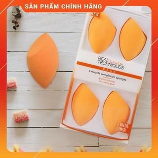 AUTH 100% BÔNG MÚT REAL TECHNIQUES mút lẻ, mút set, mút 4