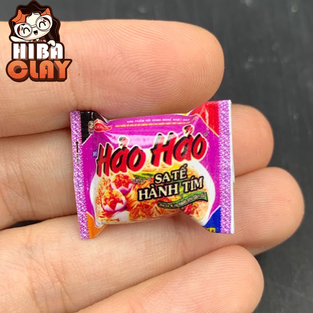 Mô hình mì Tôm Hảo Hảo Minifood trang trí mô hình, đồ ăn mini mô hình cho búp bê DIY