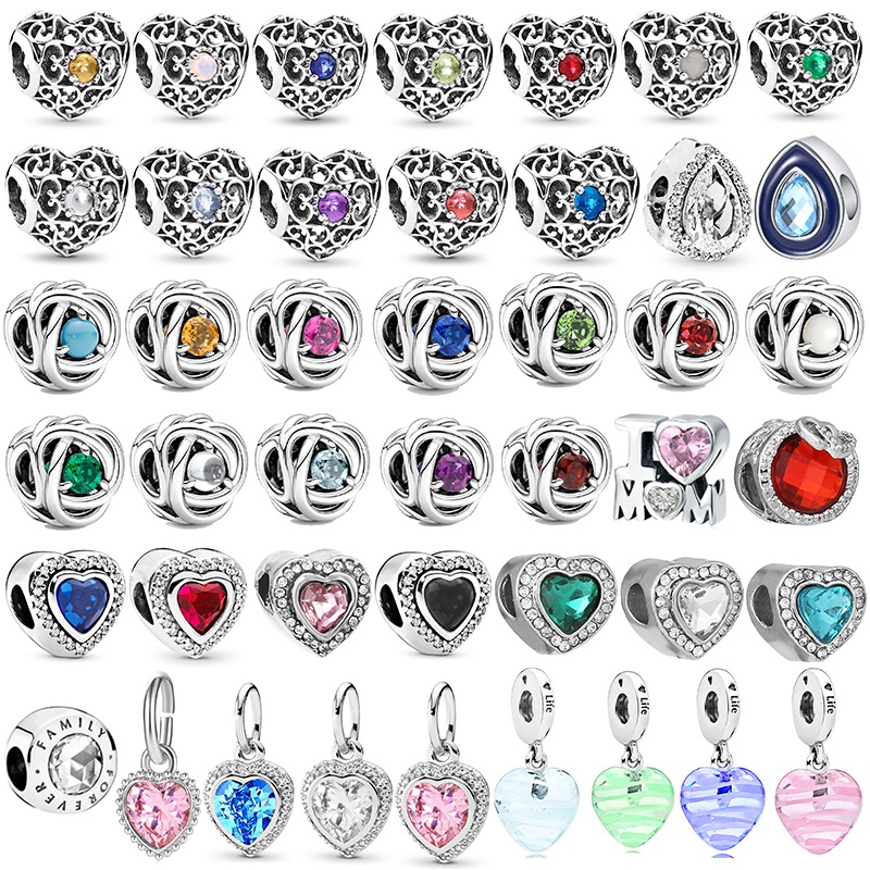 Chuỗi Hạt Đá Hạt charm Dùng Làm Vòng Tay / Vòng cổ Trang Sức Hàng Chính Hãng dropshipping