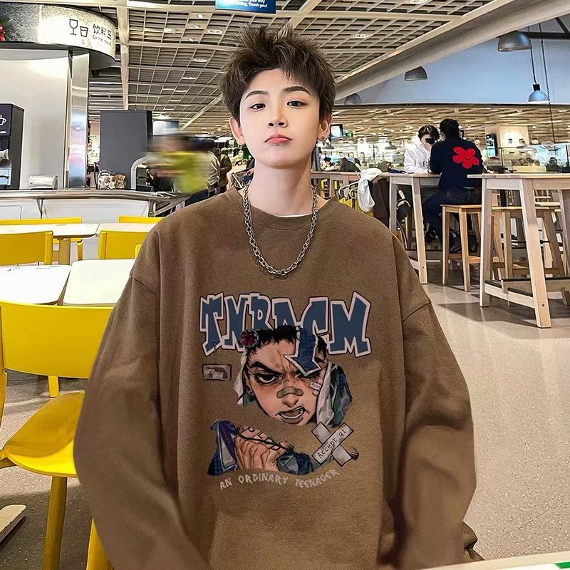 Da Lộn Áo Thun Nam Tay Ngắn Da Lộn!Áo Thun Da Lộn Ngắn Tay Thời Trang Cho Nam