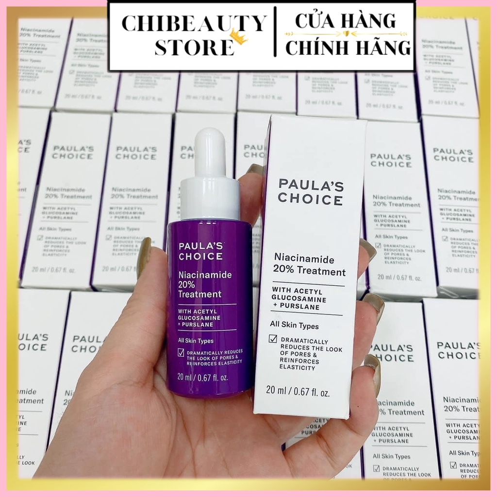Tinh chất Paula’s Choice 10% Niacinamide Booster/ Clinical Niacinamide 20% Treament 20ml