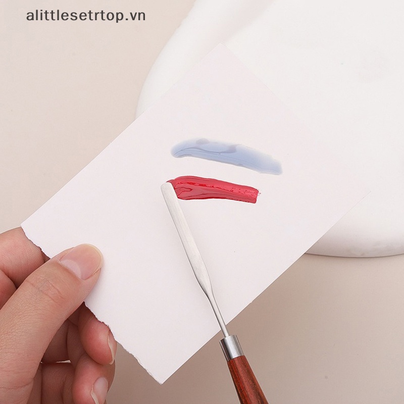 Alittlesetrtop 1 Que Trộn Keo Dán Trang Trí Móng Tay Nghệ Thuật